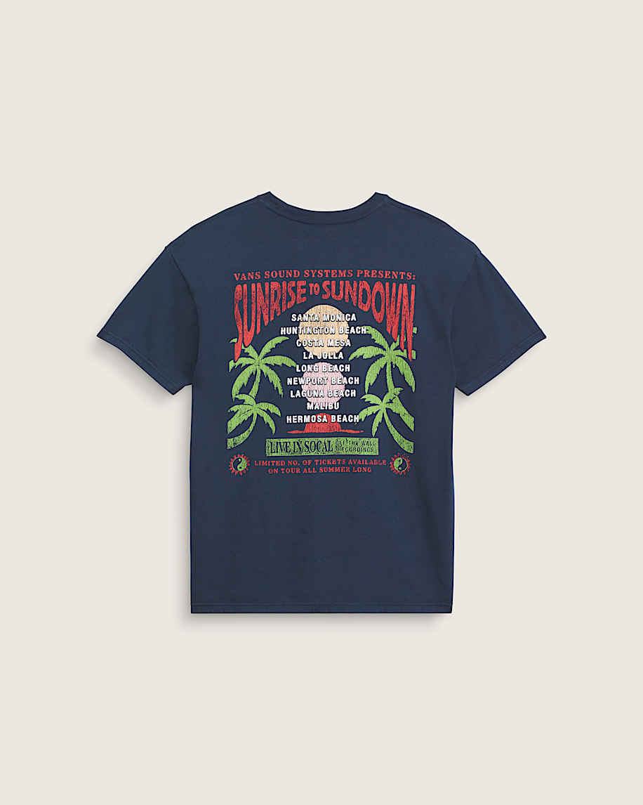 Sunrise to Sundown TShirt VANS Dress Blues HERO