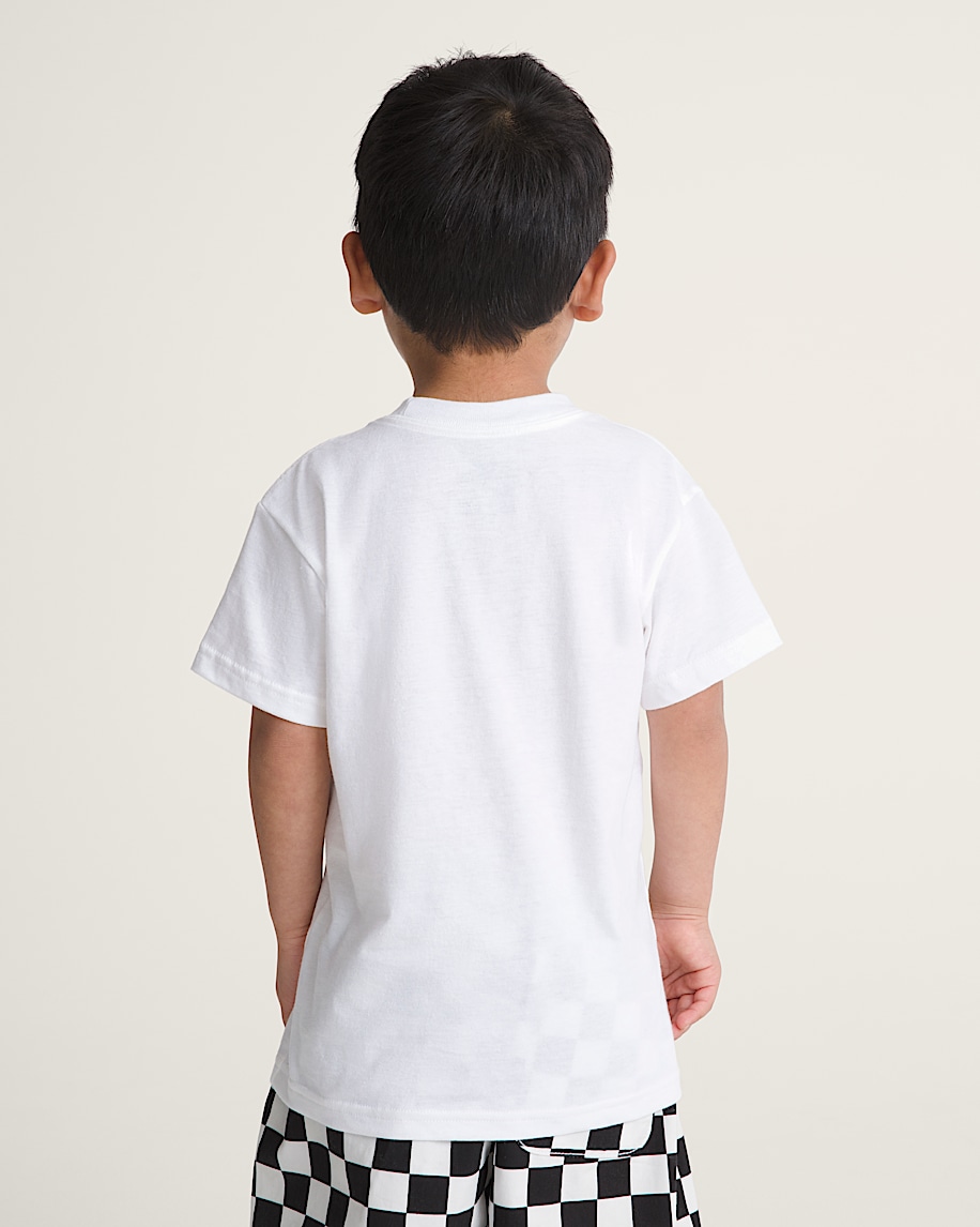 Little Kids Twisted Joy TShirt VANS White ALT3