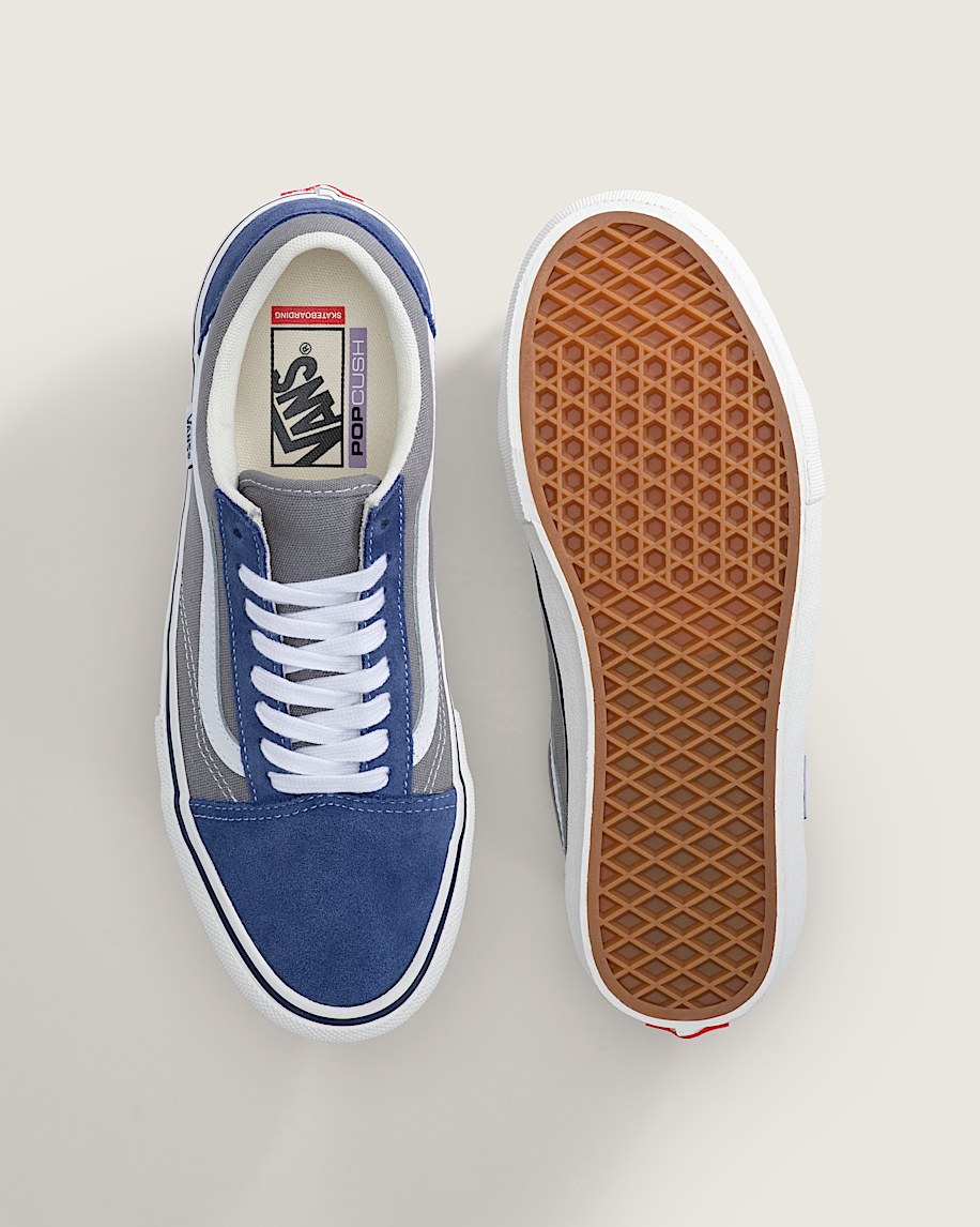 Skate Old Skool Shoe VANS Blue  Grey ALT2