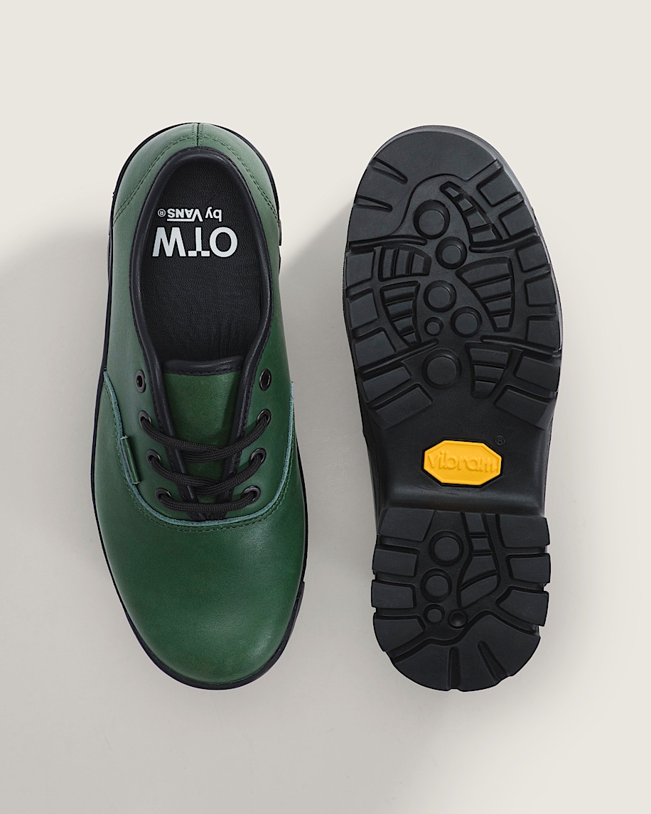 OTW Authentic Oxford VANS Horween Dark Green ALT2