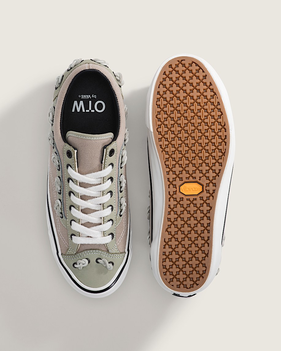 OTW Old Skool 36 Knot Vibram VANS Soft Sage Mushroom Brown ALT2