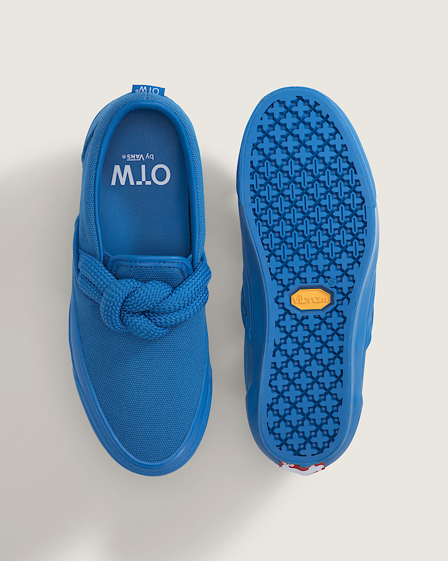 OTW SlipOn 98 Knot Vibram VANS Daphne Blue  White ALT2