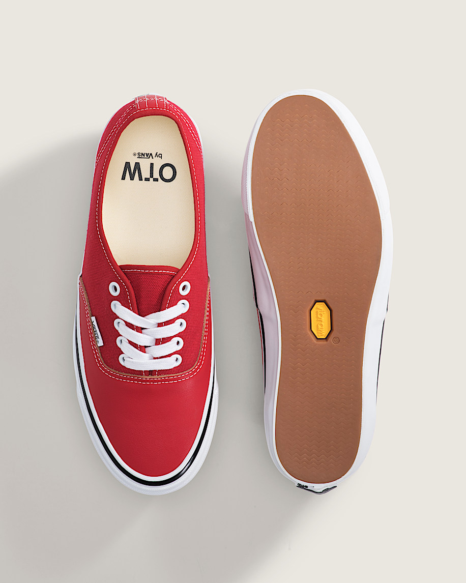 OTW Authentic 44 Siped Vibram in Racing Red | Vans