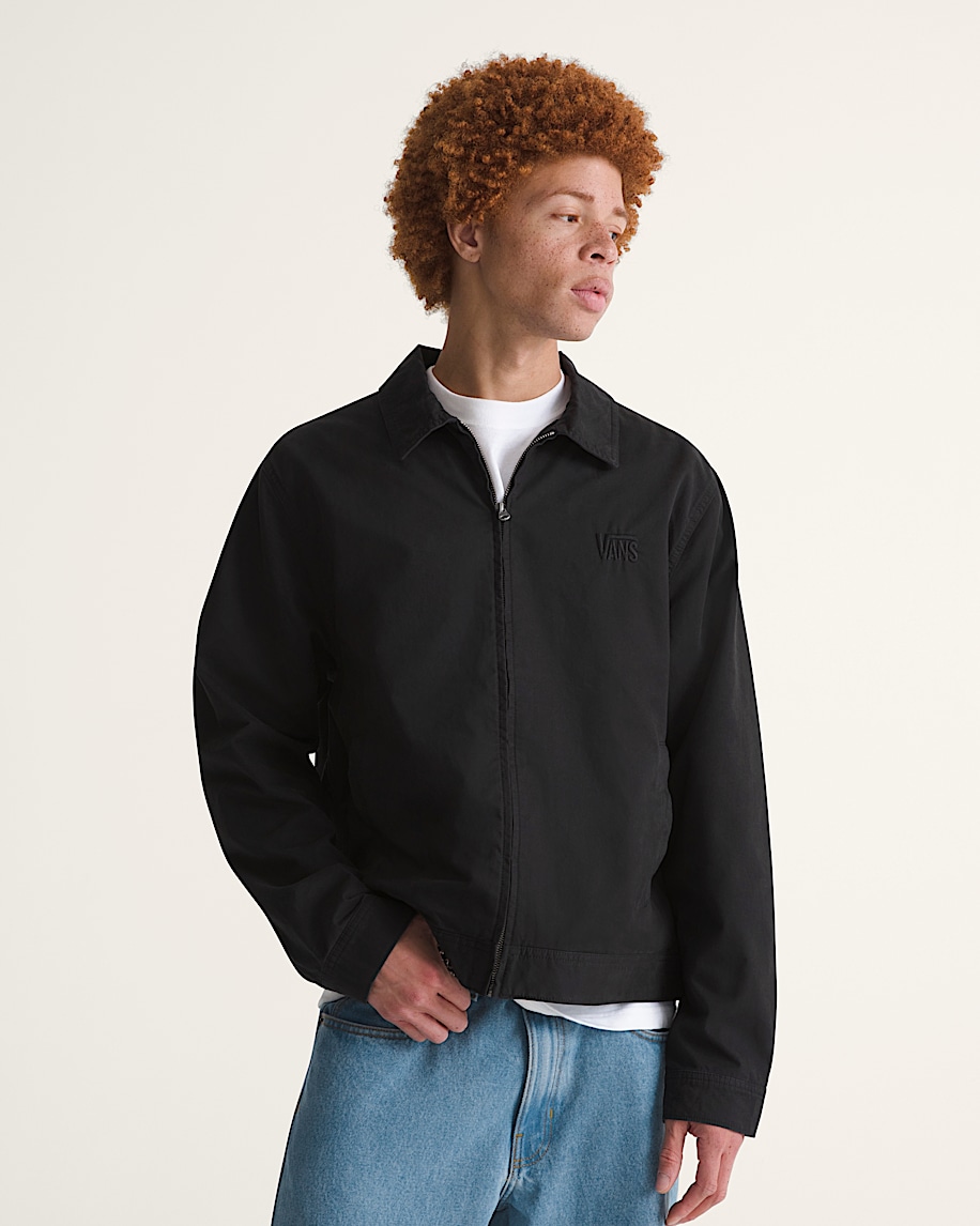 Pomona Station Jacket in Black | Vans