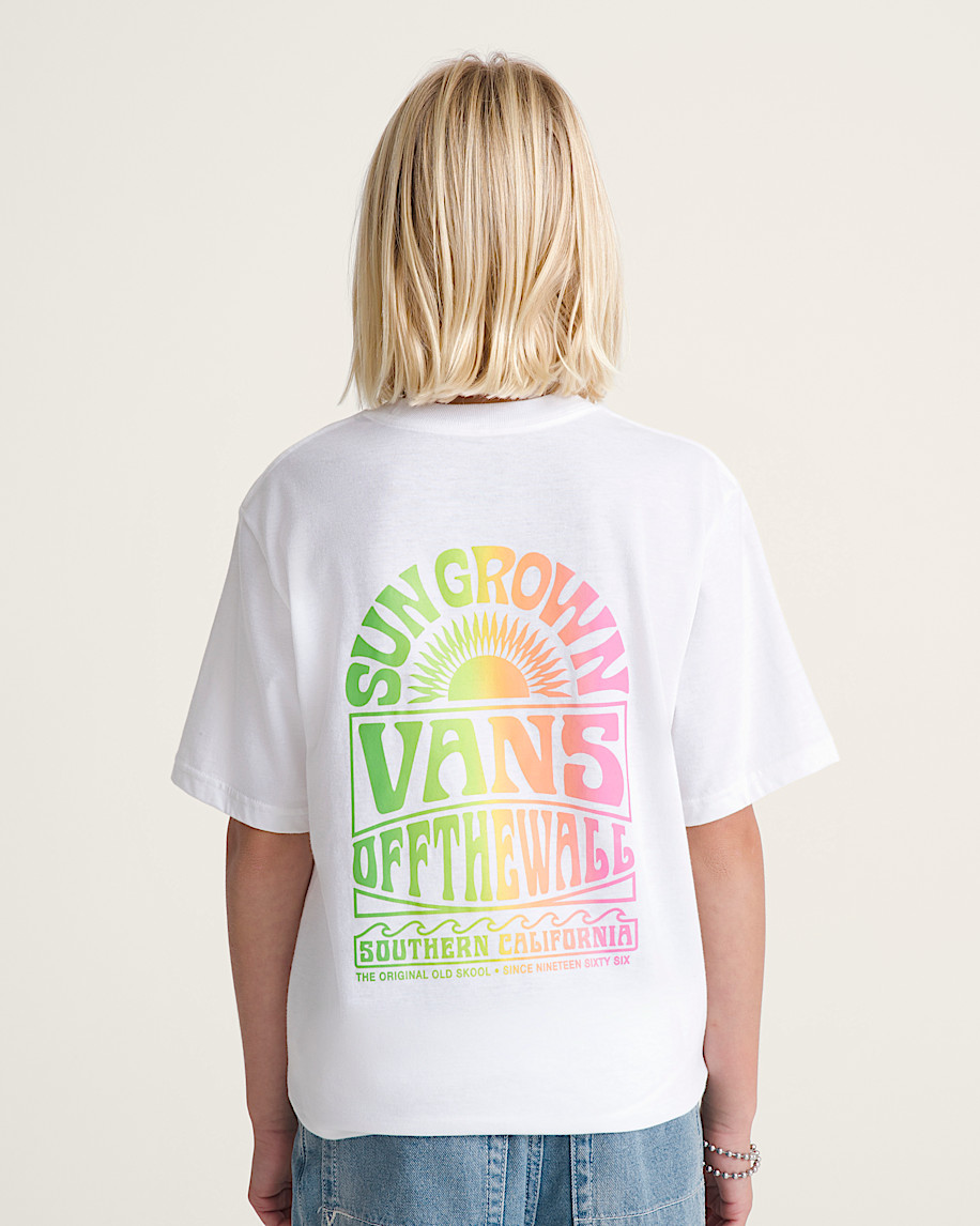 Kids Socalside Up TShirt VANS White ALT3