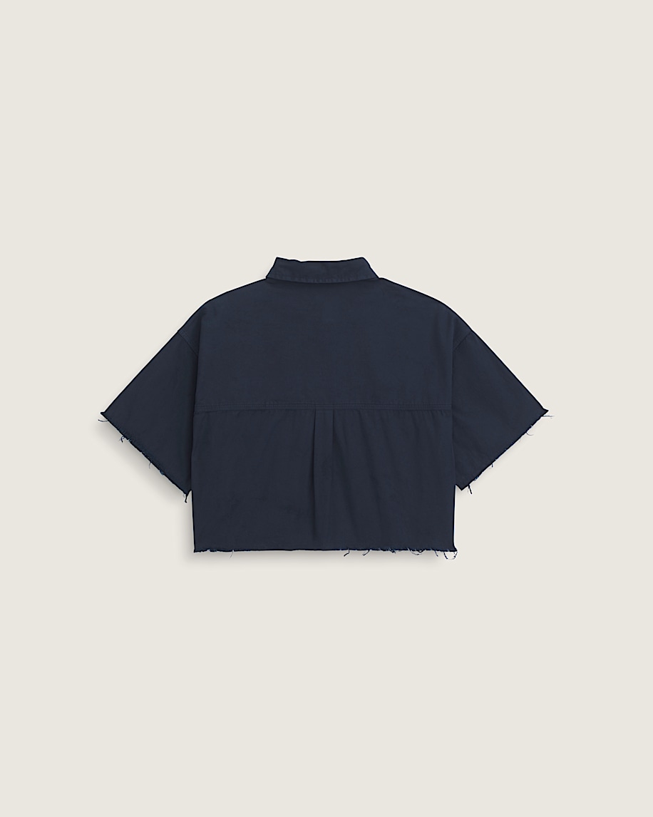 Crop Shirt VANS Parisian Night Blue ALT1