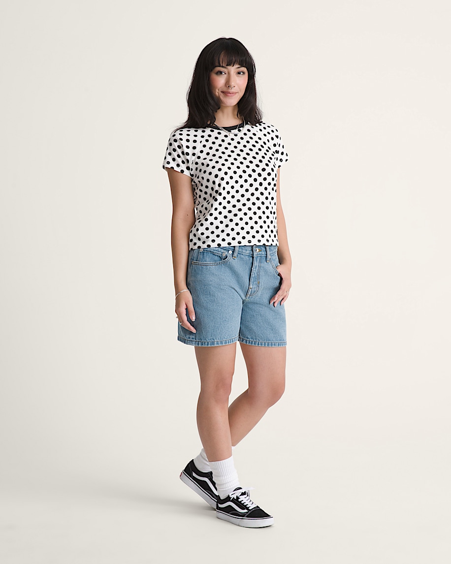 Check-5 Mid Rise Shorts - 4