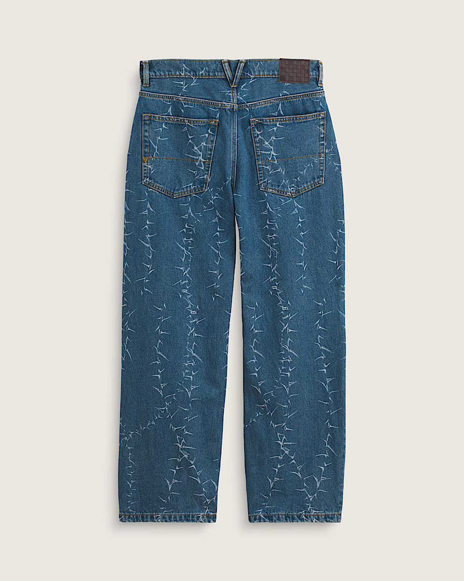Check-5 Baggy Denim Pants - 2