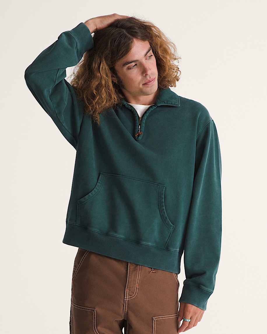 OTW by Vans X Julian Klincewicz Collared Fleece VANS Ponderosa Pine Green ALT2