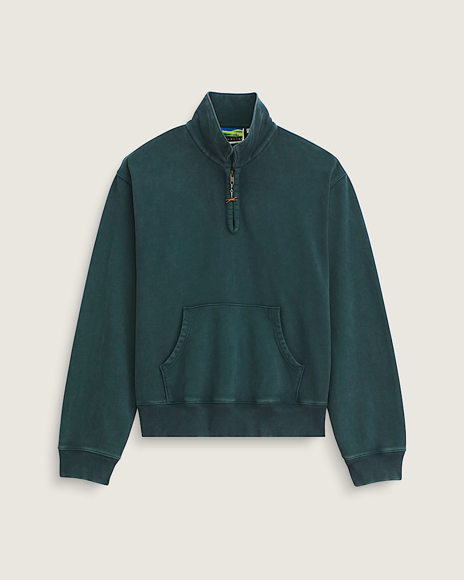 OTW by Vans X Julian Klincewicz Collared Fleece VANS Ponderosa Pine Green HERO