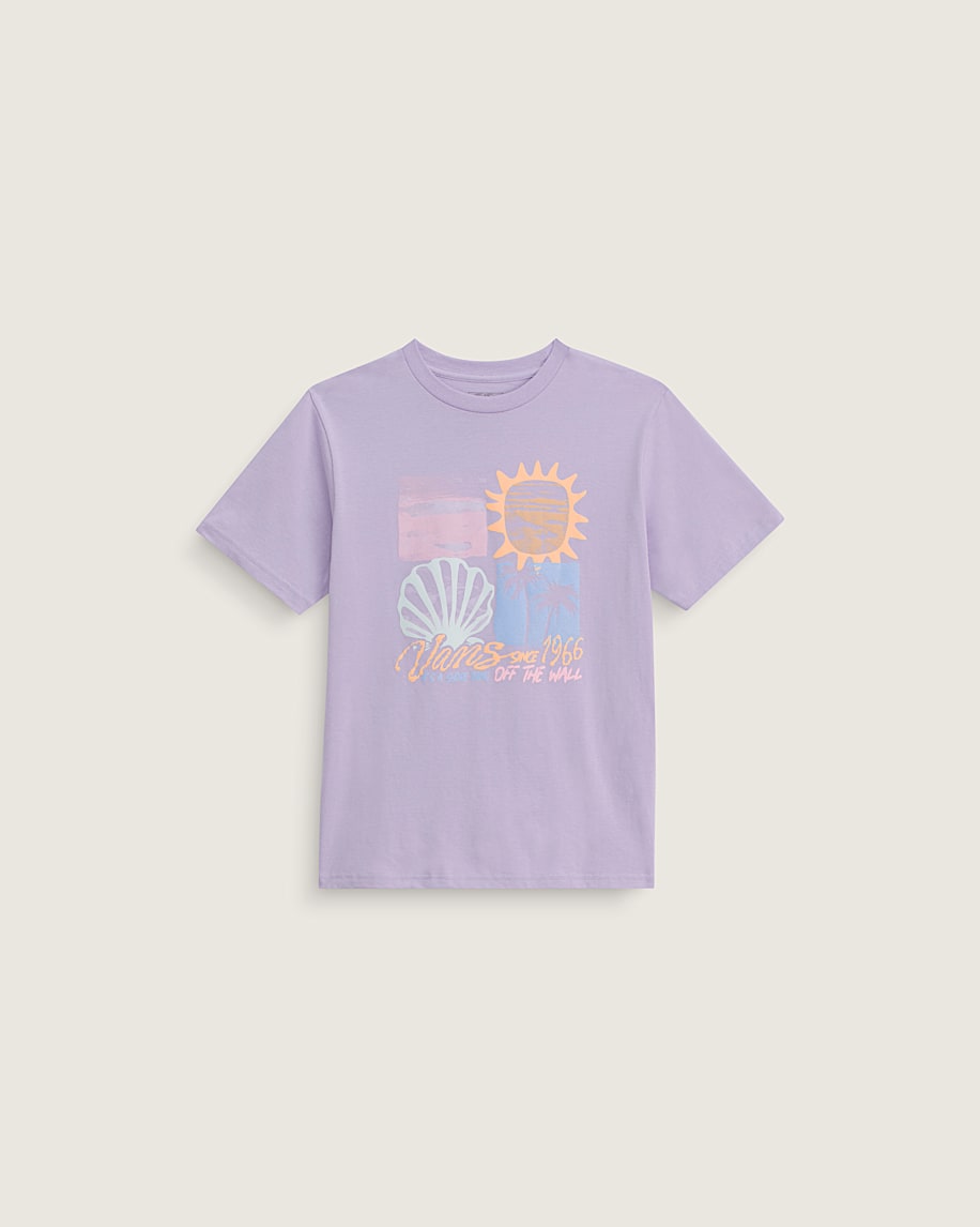 Kids Shore Thing TShirt VANS Soft Orchid Purple HERO