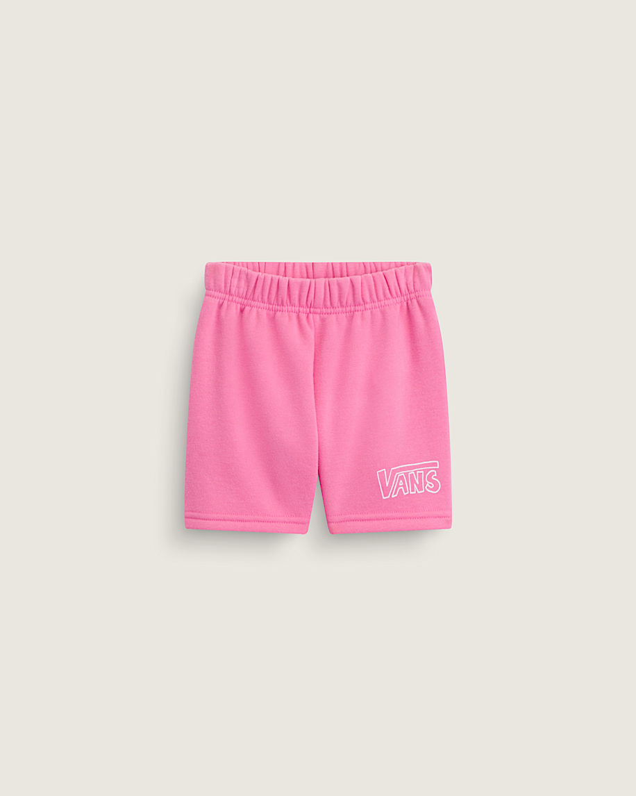 Little Kids Dream Big Fleece Shorts VANS Fizz Pink HERO