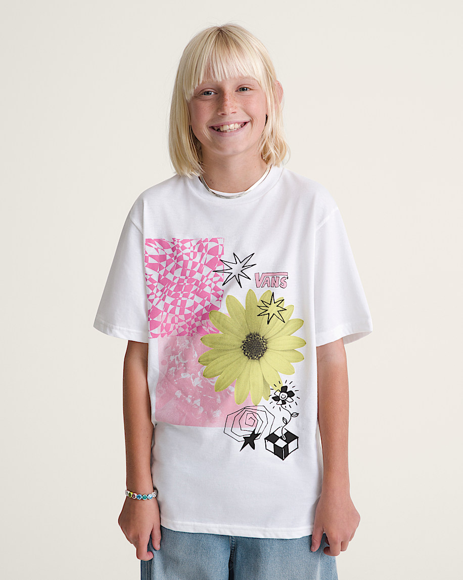 Kids Dream Big TShirt VANS White ALT2