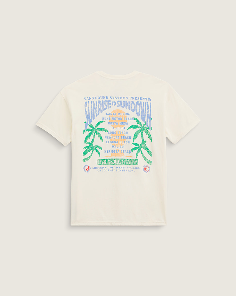 Sunrise to Sundown TShirt VANS Dust Yellow HERO