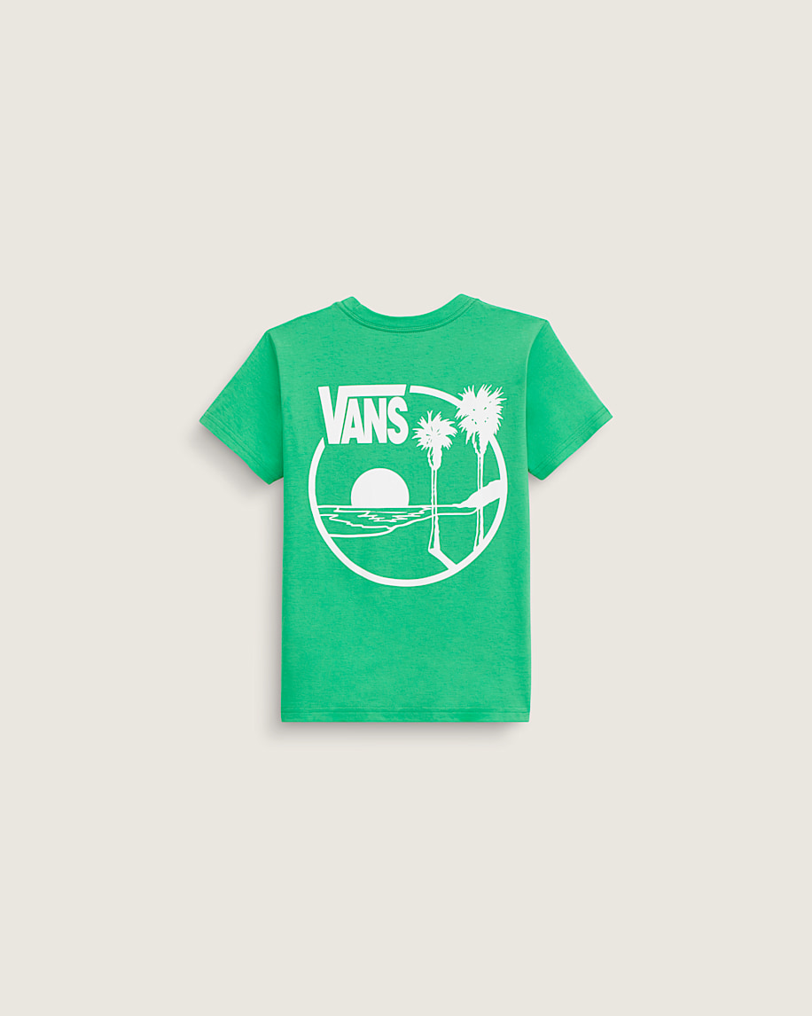 Little Kids Sano TShirt VANS Vivid Verdant Green HERO