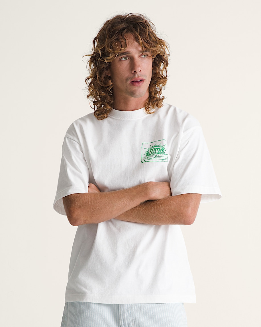Bright Day TShirt VANS White ALT2