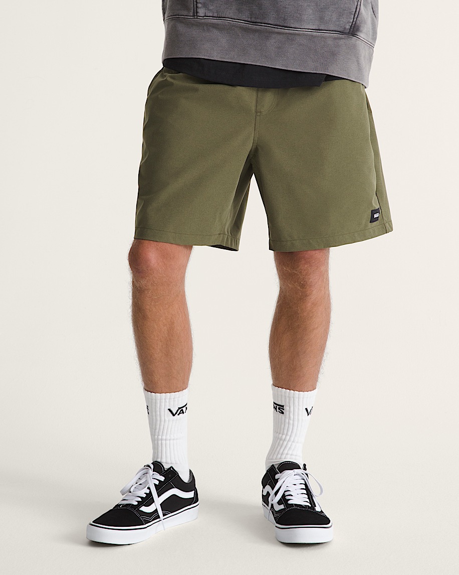 Range Relaxed Sport Shorts VANS Mossy Olive Green ALT2