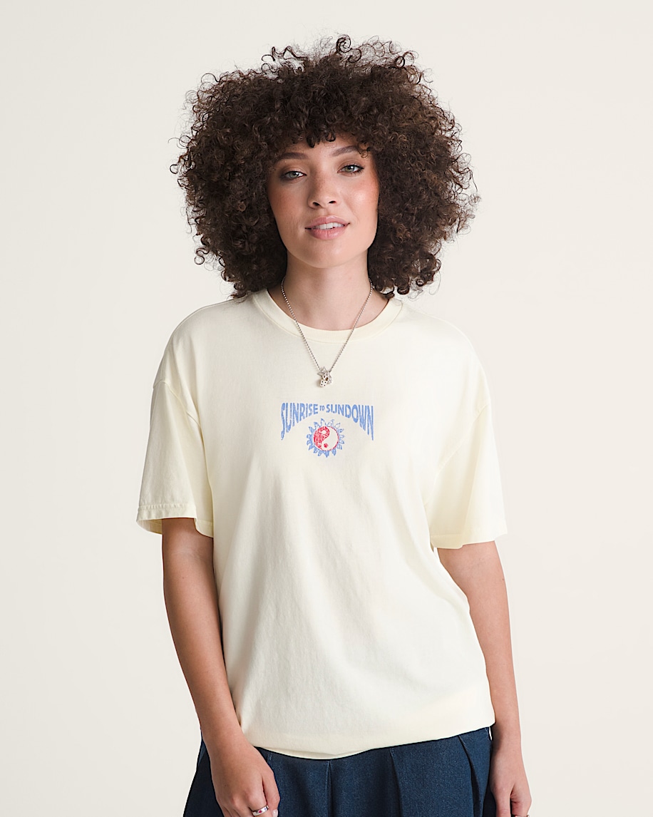 Sunrise to Sundown TShirt VANS Dust Yellow ALT2