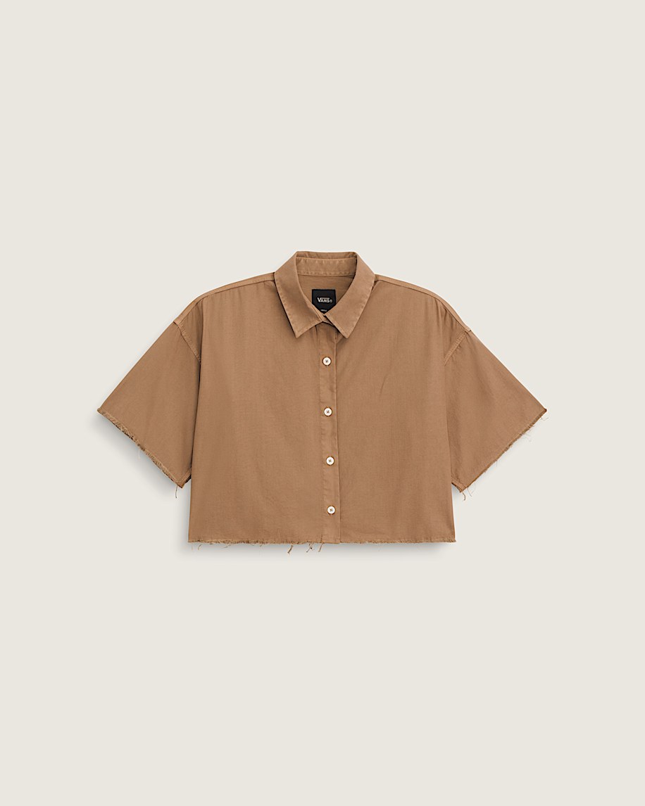 Crop Shirt VANS Dachshund Brown HERO