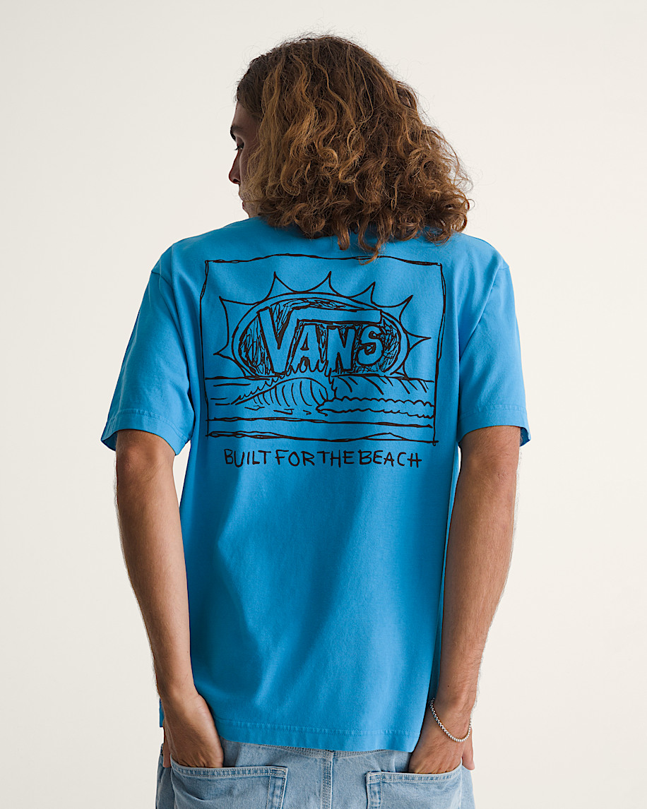 Bright Day TShirt VANS Bright Azure Blue ALT3