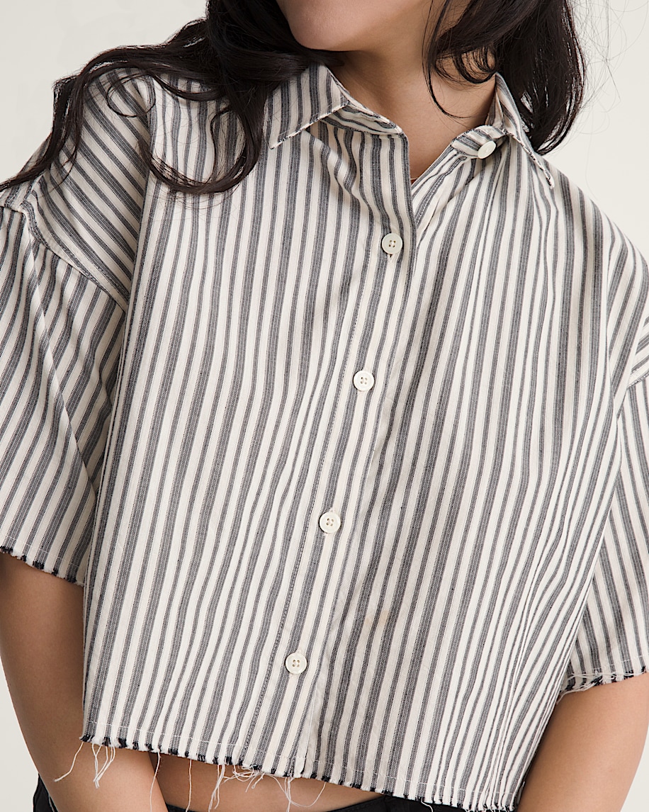 Crop Shirt VANS BlackWhite ALT4