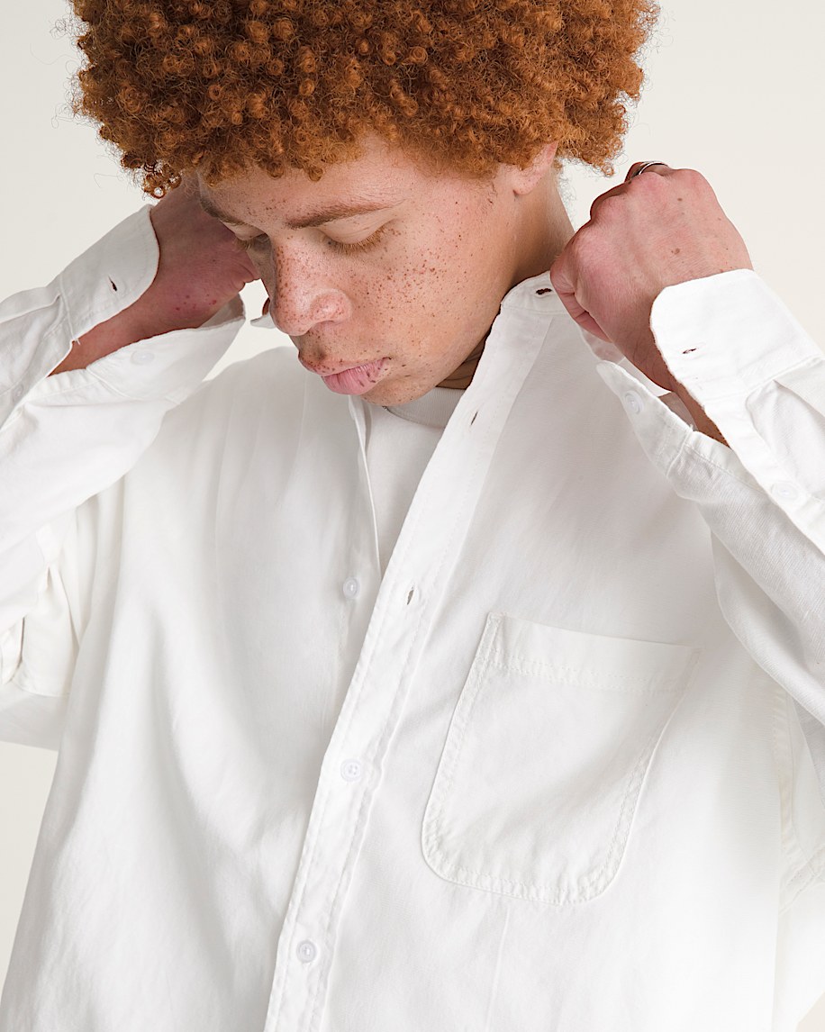 Lawson Solid Oxford Long Sheeve Shirt - 5