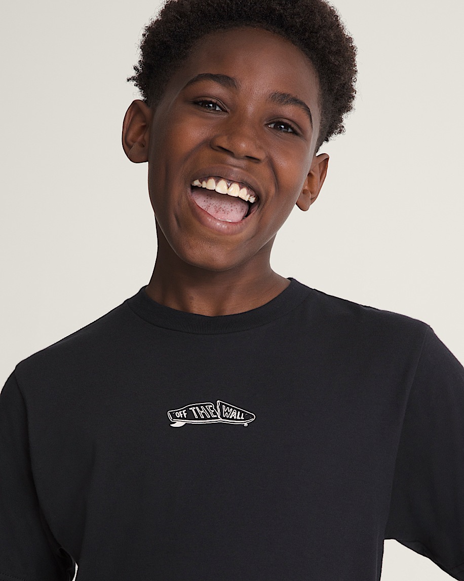 Kids Crestline TShirt VANS Black ALT4