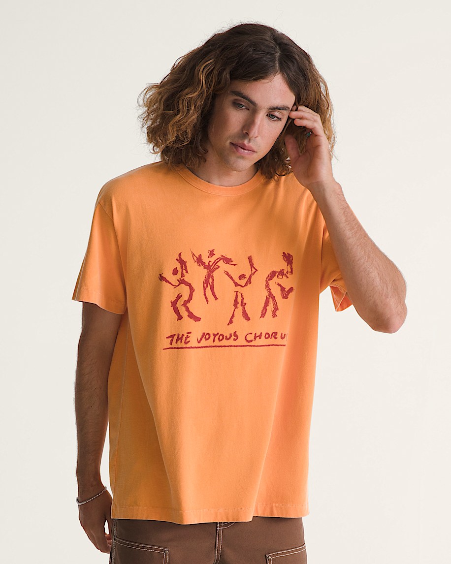 OTW by Vans X Julian Klincewicz Washed Tee Shirt VANS Pepper Orange ALT2