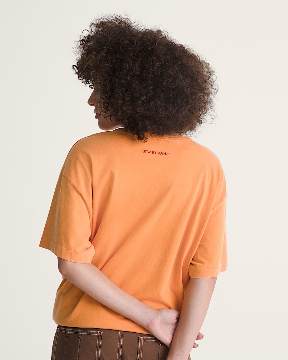 OTW by Vans X Julian Klincewicz Washed Tee Shirt VANS Pepper Orange ALT5