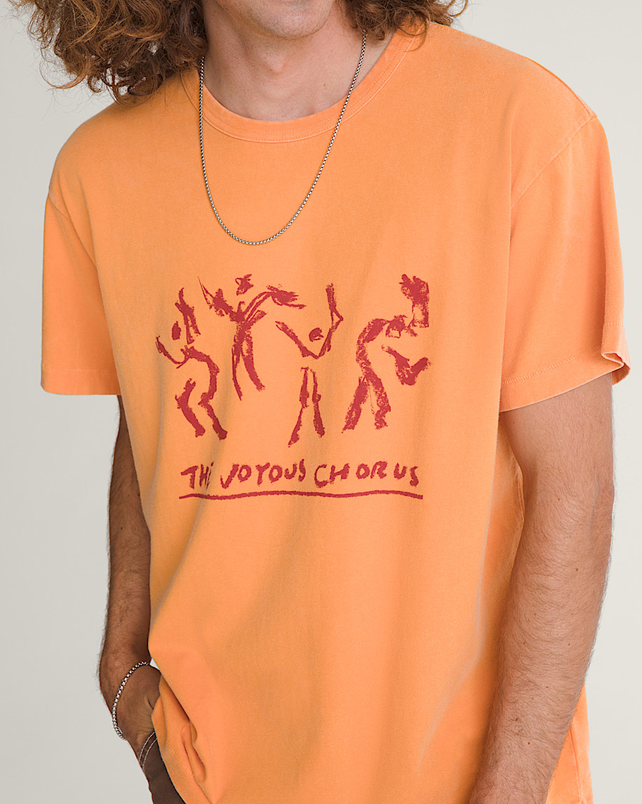 OTW by Vans X Julian Klincewicz Washed Tee Shirt VANS Pepper Orange ALT6