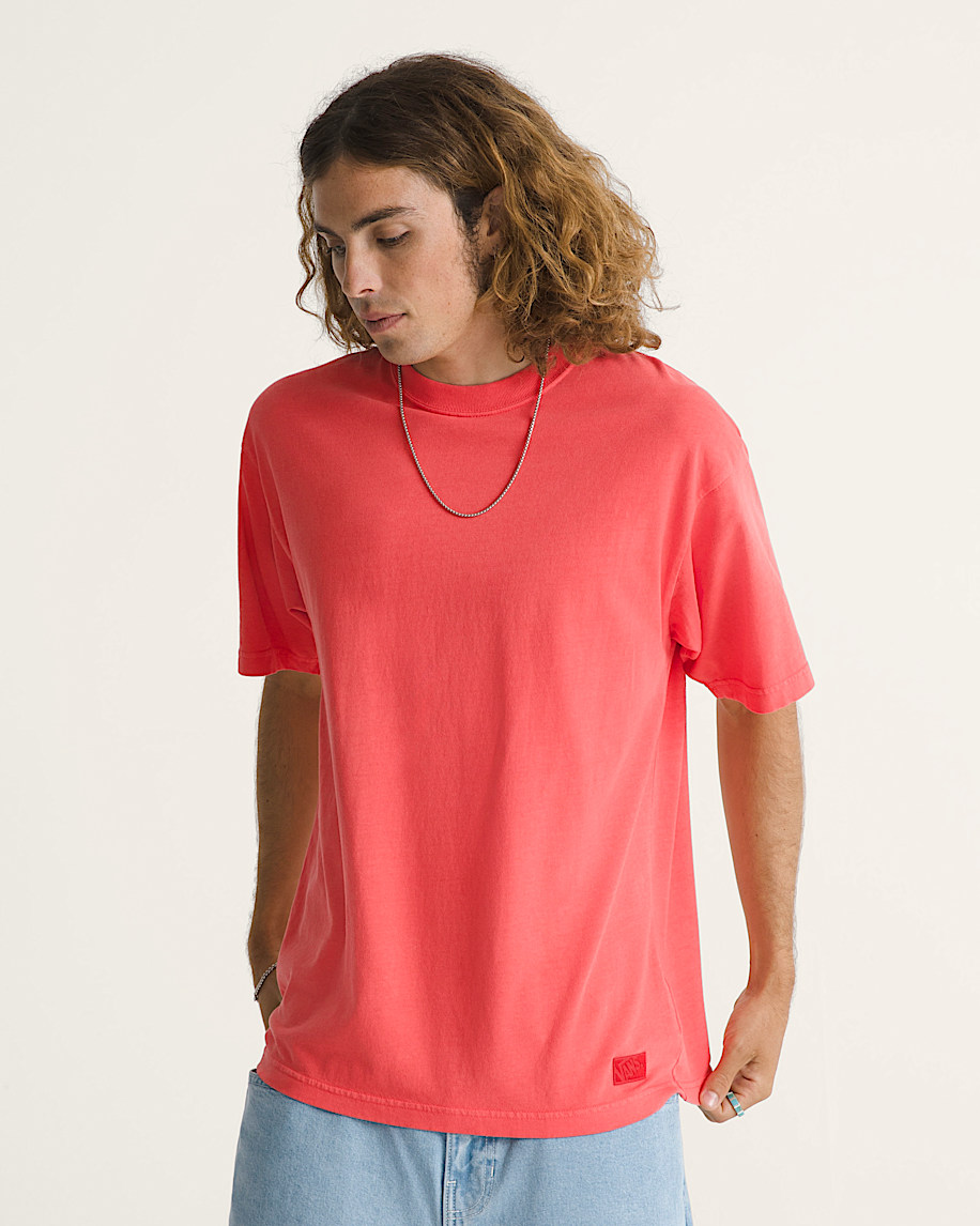 Premium Loose Fit TShirt VANS Crimson Haze Red ALT2