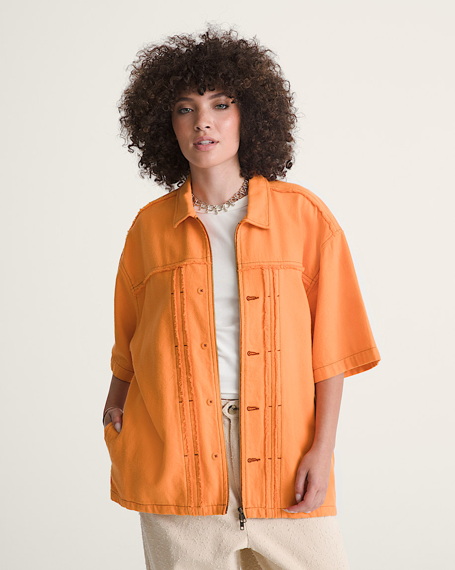 OTW by Vans Double Edge Shirt VANS Sunset Orange ALT4