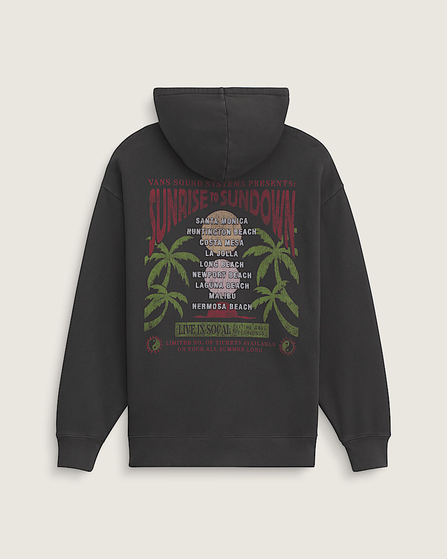 Summer Sets Pullover Hoodie VANS Faded Black HERO