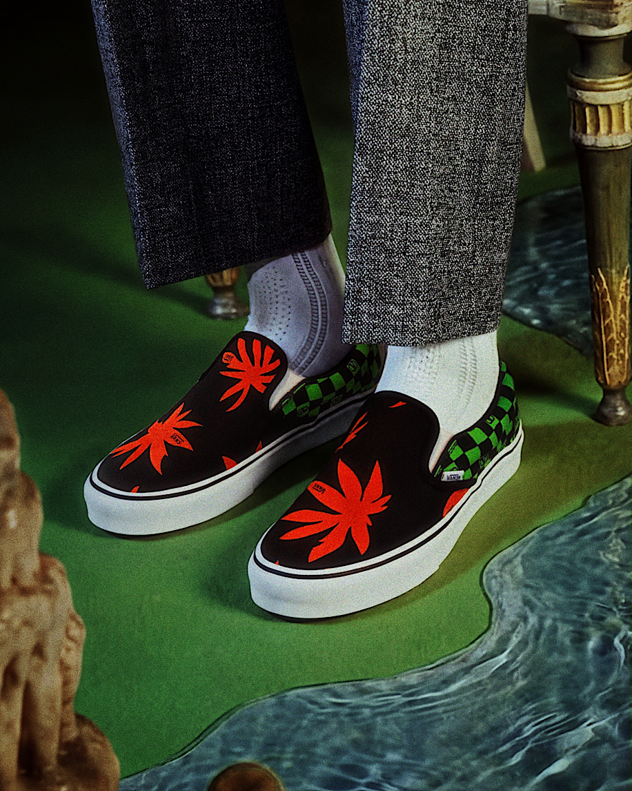 Valentino Garavani and Vans Classic Slip-On Checkerboard - 6