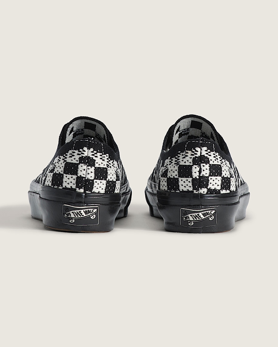 Premium Authentic Checkerboard Shoe VANS Checkerboard Black  Marshmallow White ALT3