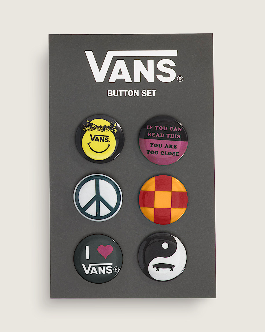 Vans Too Close Club Button Set VANS Multi HERO
