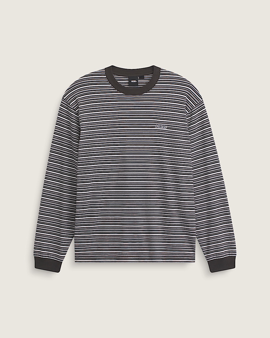 Wesley Stripe Long Sleeve Knit Shirt - 2