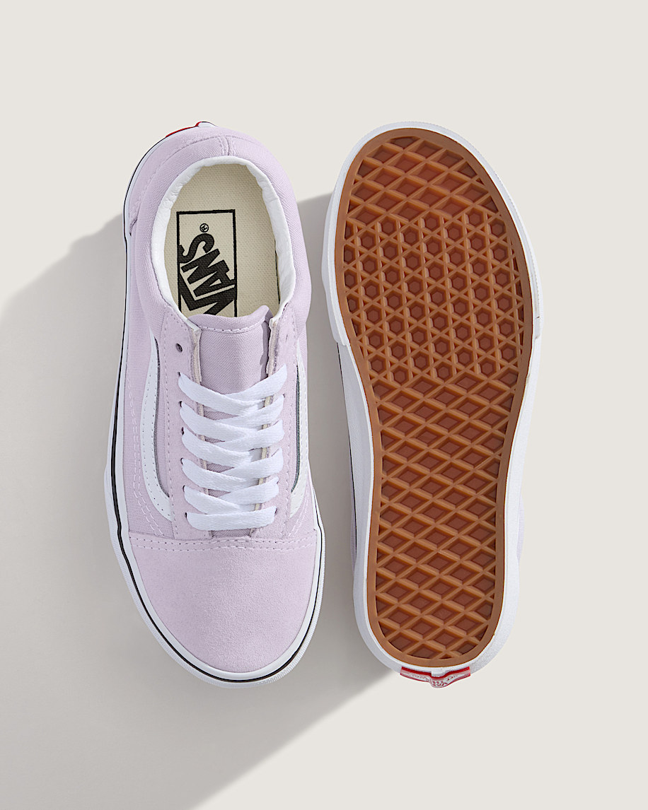 Big Kids Old Skool Shoe in Lilac Mist Purple | Vans