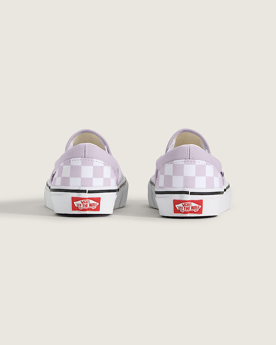 Big Kids Classic Slip-On Checkerboard Shoe - 4