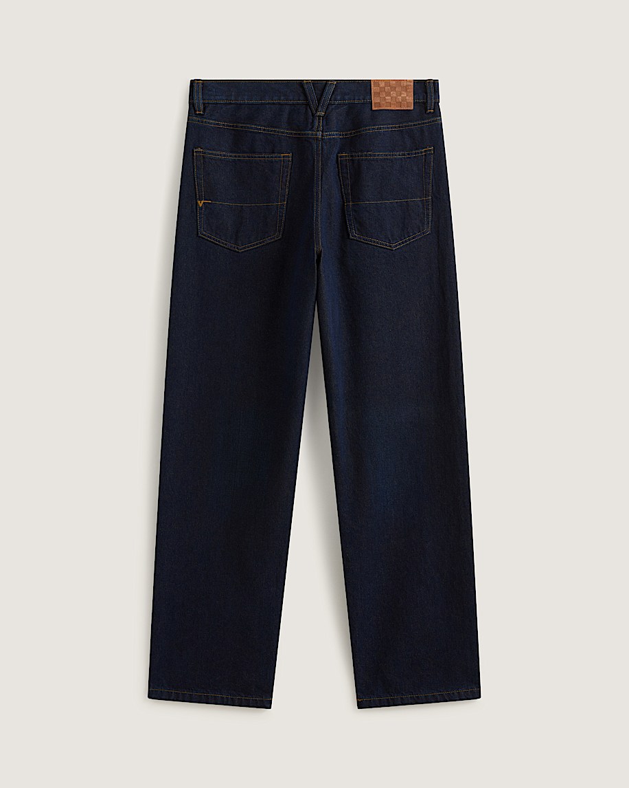 Check-5 Loose Denim Pants - 2