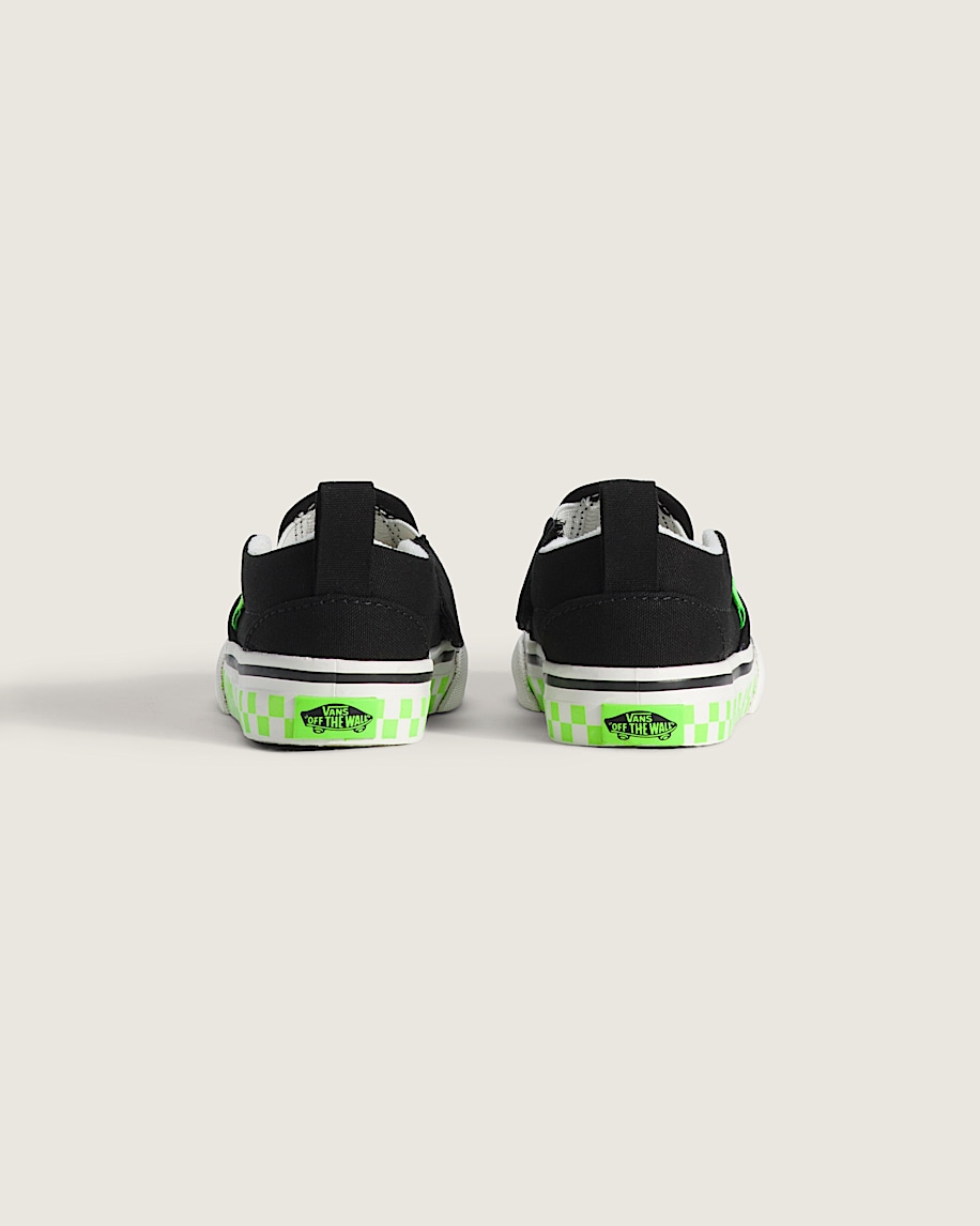 SlipOn V VANS GLOW BlackGreen Gecko ALT4