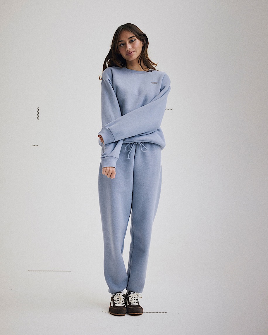 Salton Crew Sweatshirt VANS Glacial Slate Blue HERO