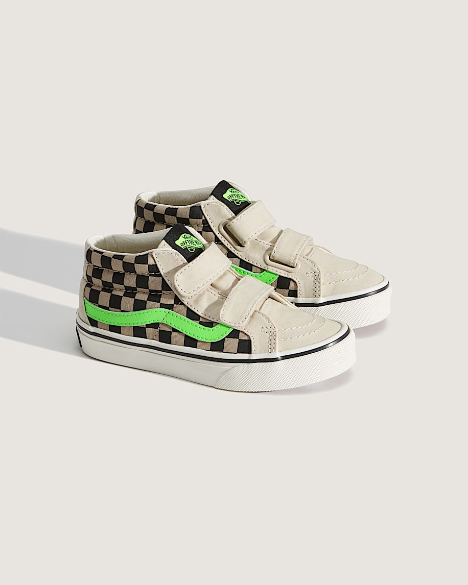 Little Kids Sk8-Mid V Shoe - 2