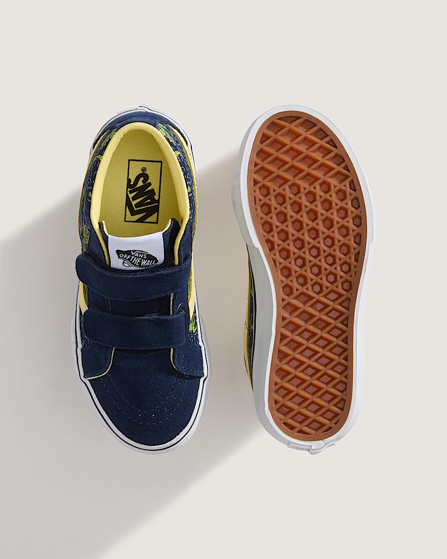 Little Kids Sk8-Mid V Shoe - 3