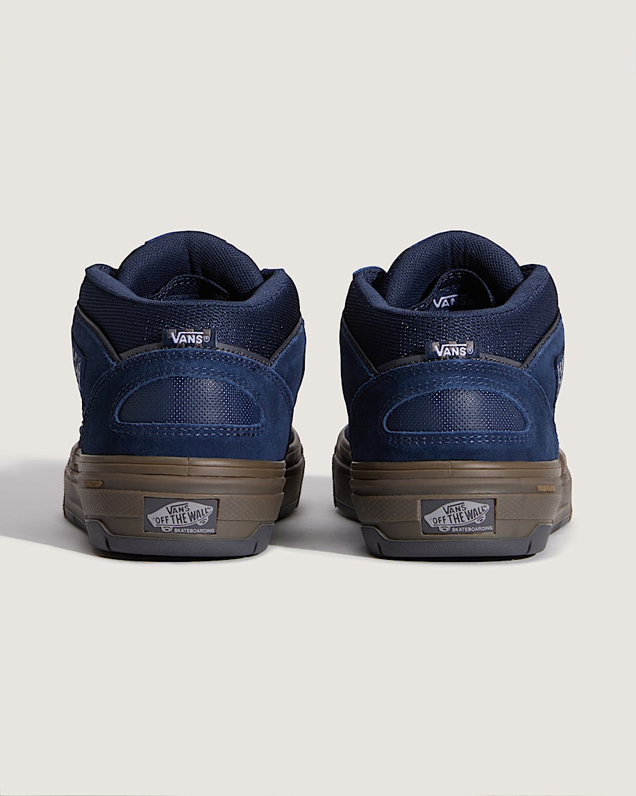Skate Half Cab Wafflecup Shoe VANS Gum Navy Blue ALT3