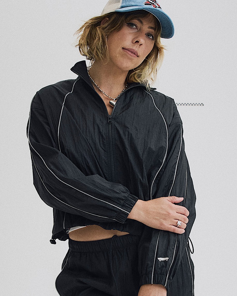 Nyla Track Jacket VANS Black ALT2