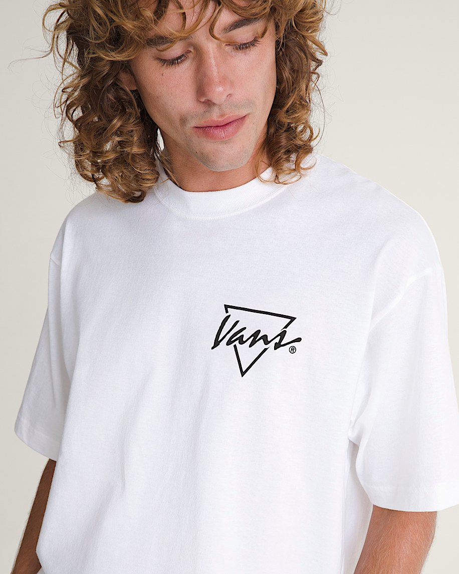 Palm Drive TShirt VANS White ALT4