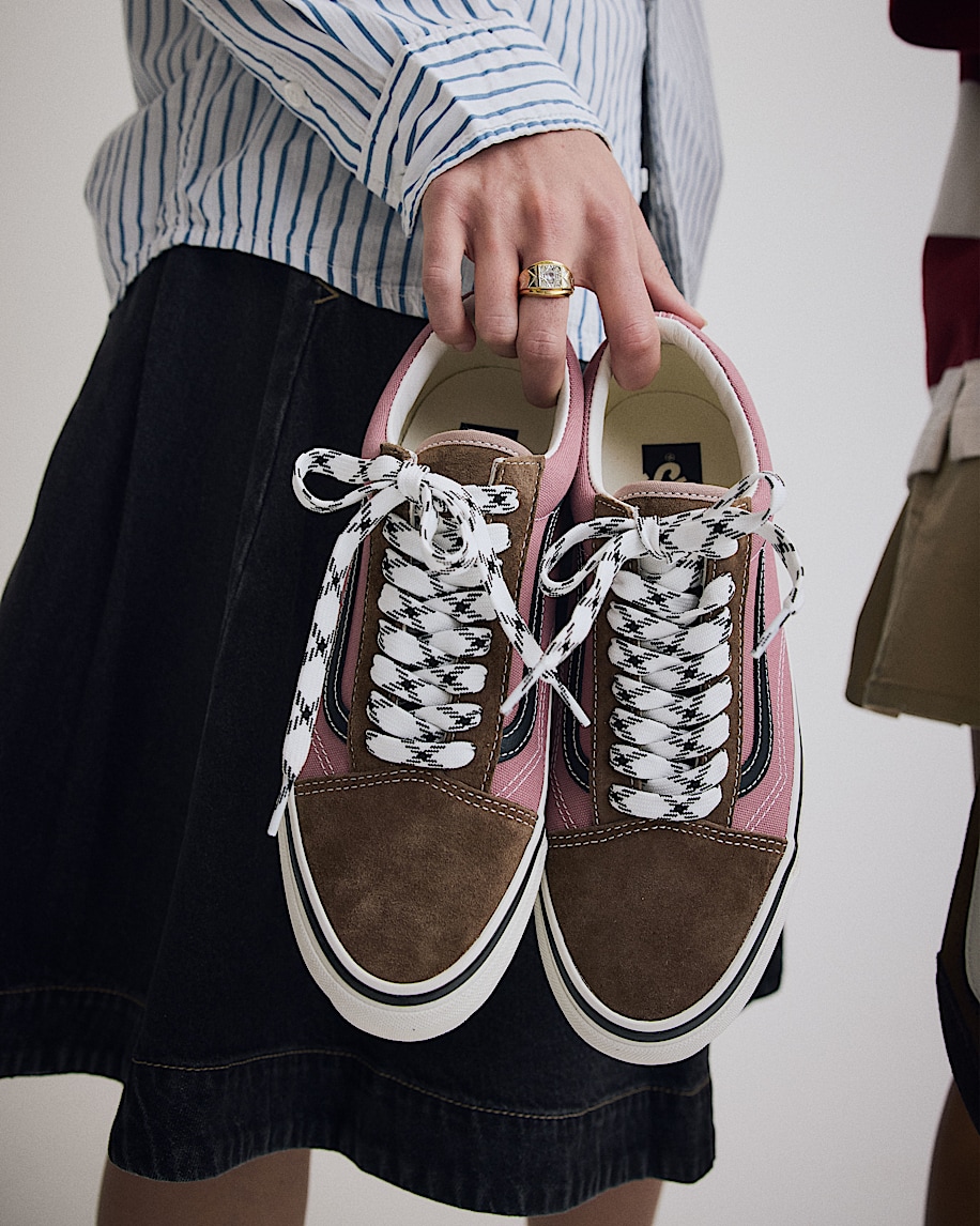 Premium Old Skool Shoe VANS Brown  Pink ALT5