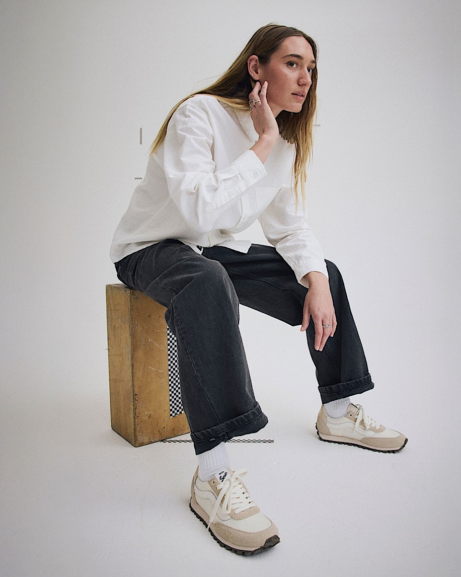 Premium Style 152 Shoe VANS Marshmallow White ALT5