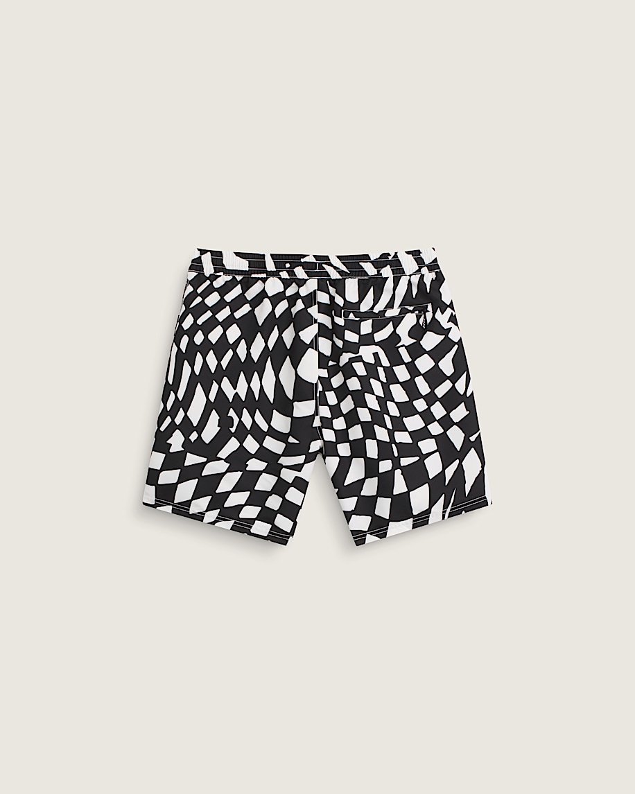 Primary II Elastic Printed Boardshorts VANS Black  White ALT1